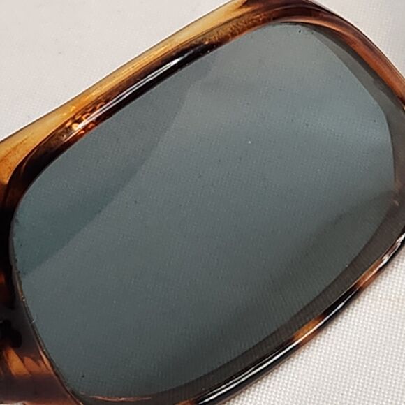 Vintage Style Eyes Gray Glass Lens Brown Tortoise Sunglasses Frames Japan Square - Picture 13 of 16